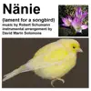 David Warin Solomons, Flora Bucephal, Fanny Bucephal, Ferdin & Bucephal - Nänie - lament for a songbird - for 3 flutes and piano - Single